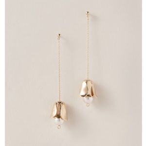 BHLDN Cloverpost Pearl Posy Earrings